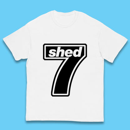 Shed Seven Rock Band Shed 7 Going For Gold Album Promo Alternative Indie Rock Britpop Band Kids T Shirt