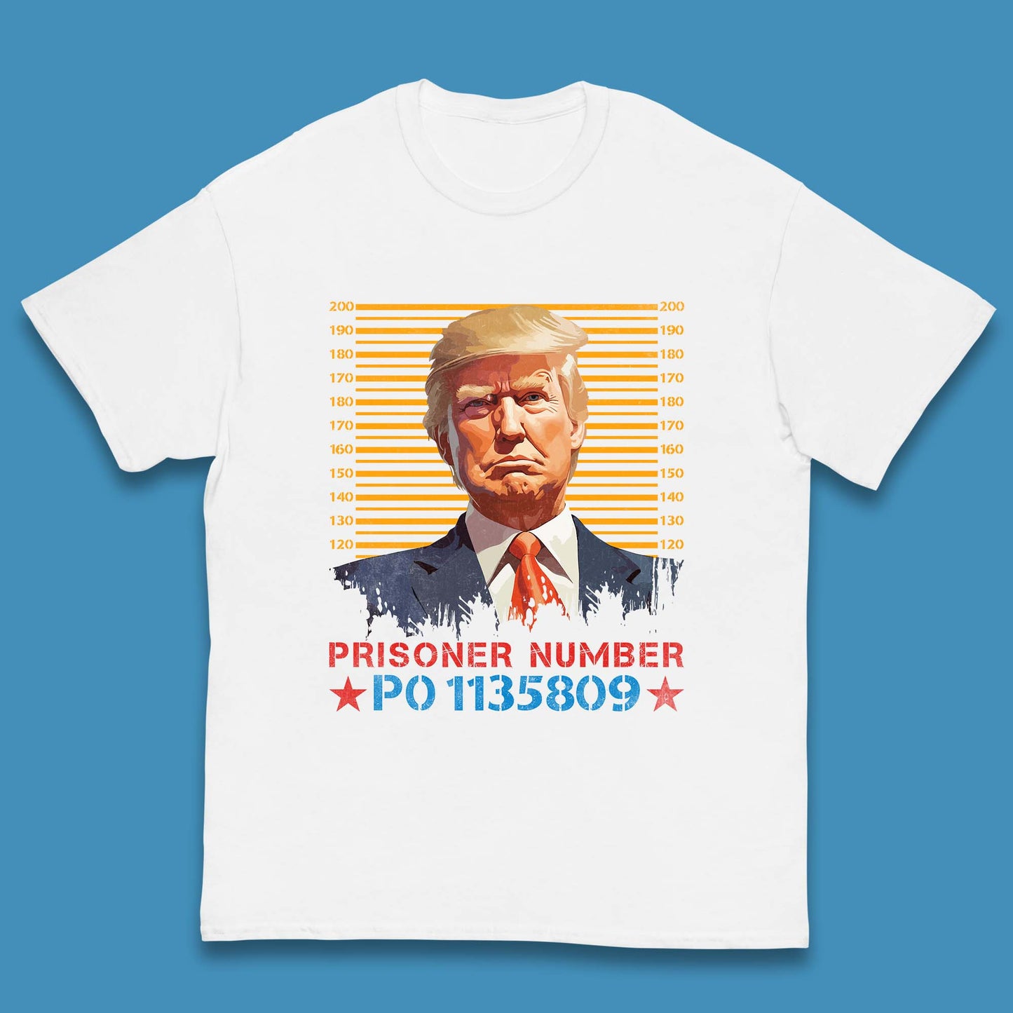 Donald Trump Mug Shot Photo T Shirt 