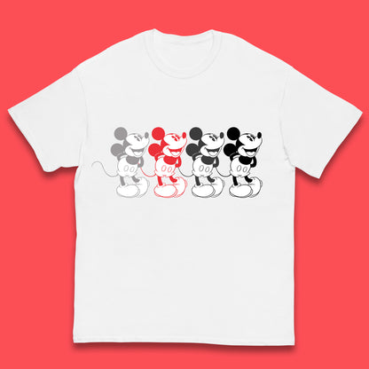 Disney Mickey Mouse Minnie Mouse Face Cartoon Character Disneyland Vacation Trip Disney World Kids T Shirt