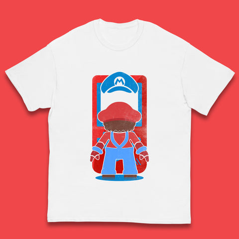 Super Mario Game Series Retro Super Nintendo Switch Console Gamer Mario Game Lovers Kids T Shirt