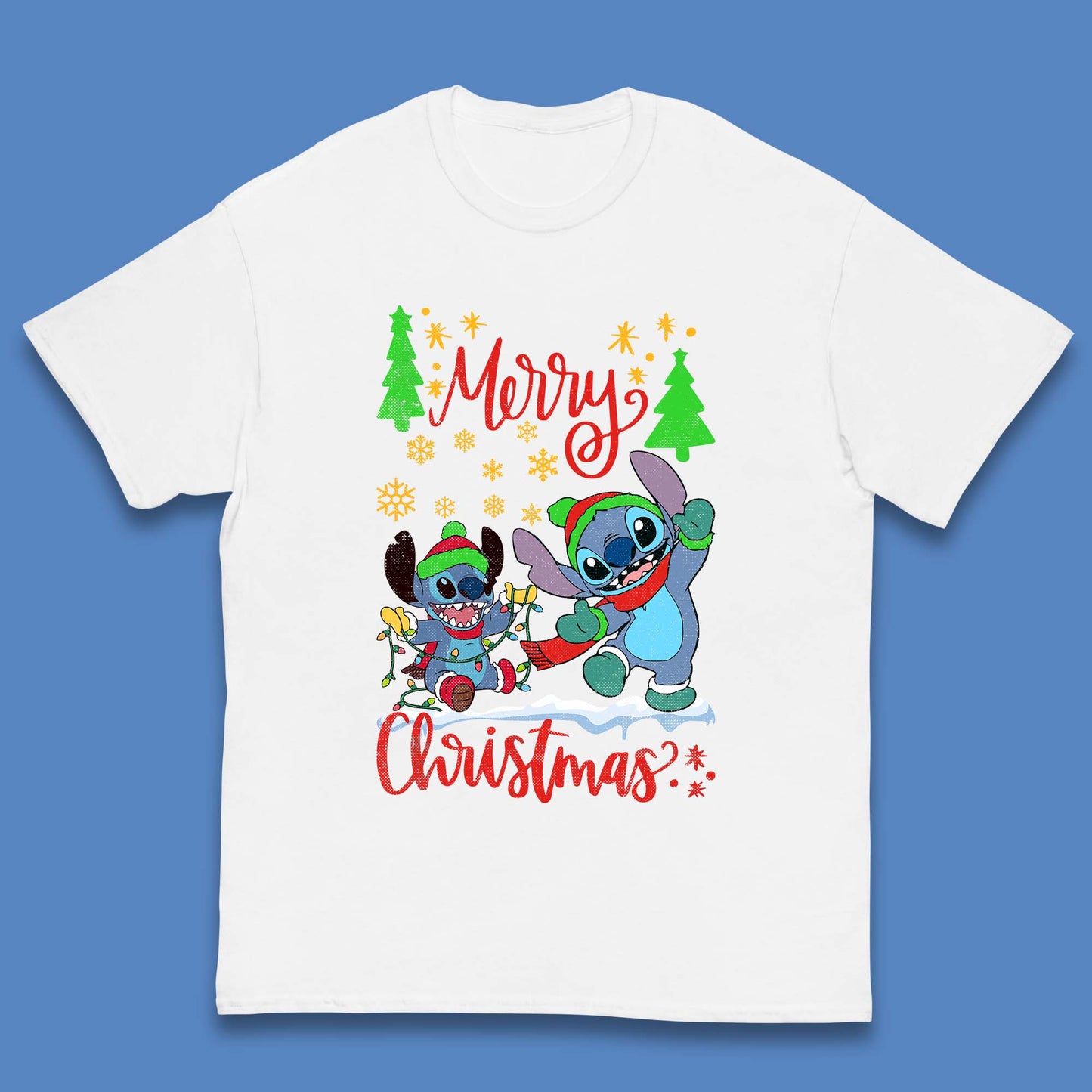 Stitch Squad Christmas Kids T-Shirt