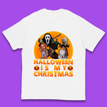 iconic horror movie characters t shirt