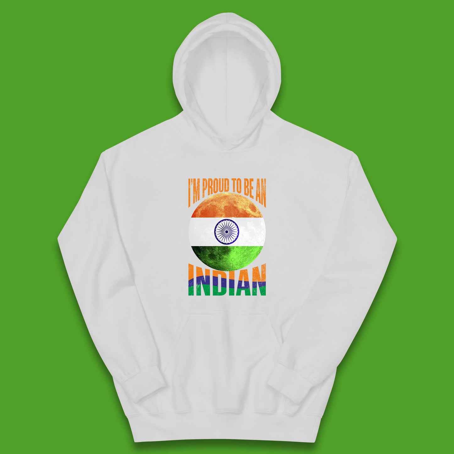 I'm Proud To Be An Indian Chandrayaan-3 Soft Landing To The Moon Kids Hoodie