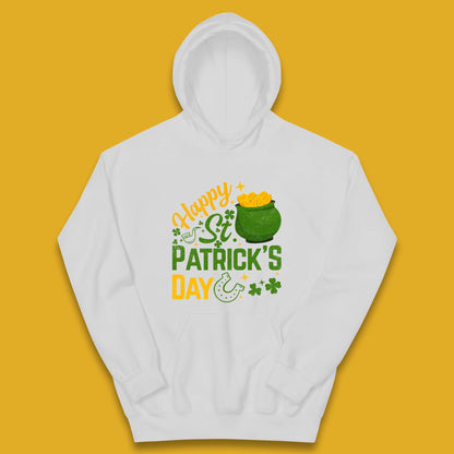 Happy St Patrick's Day Kids Hoodie