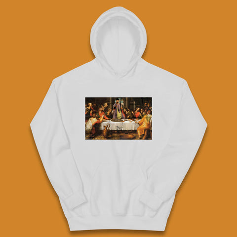 Jesus Quintana The Big Lebowski Dude Last Supper By Juan De Juanes Christmas Religious Christian Motives Kids Hoodie