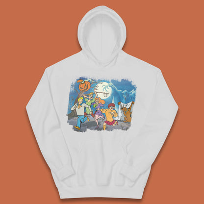 Scooby Doo & Gang Halloween Horror Scary Ghost Haunted Scary Night Kids Hoodie