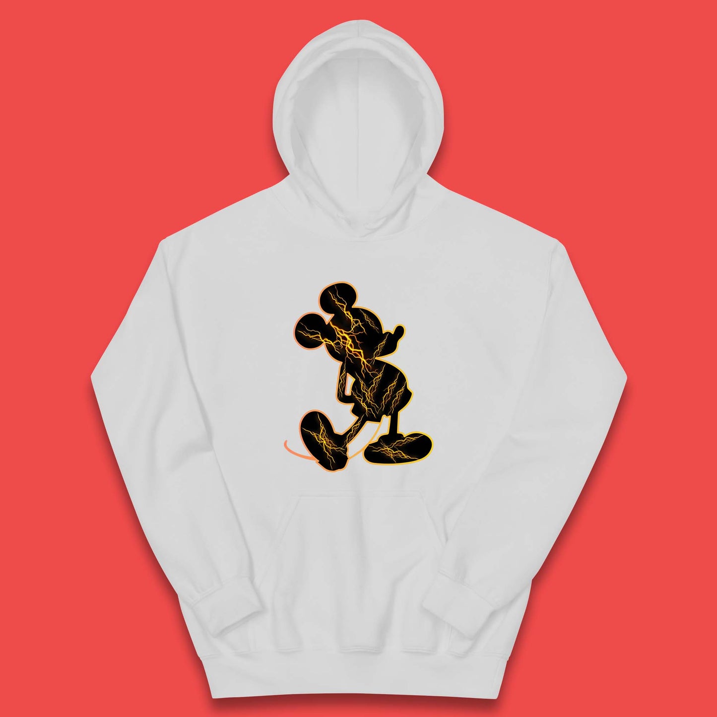 Disney Classic Mickey Mouse Pose Disney Retro Cartoon Character Disneyland Holiday Vacation Kids Hoodie