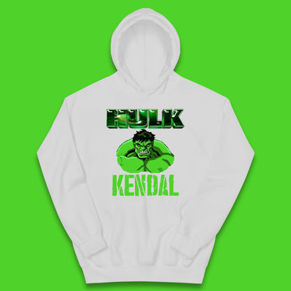 Personalised Hulk Your Name Marvel’s The Incredible Hulk  Marvel Avengers Hulk Giant Man Angry Hulk Superhero Kids Hoodie