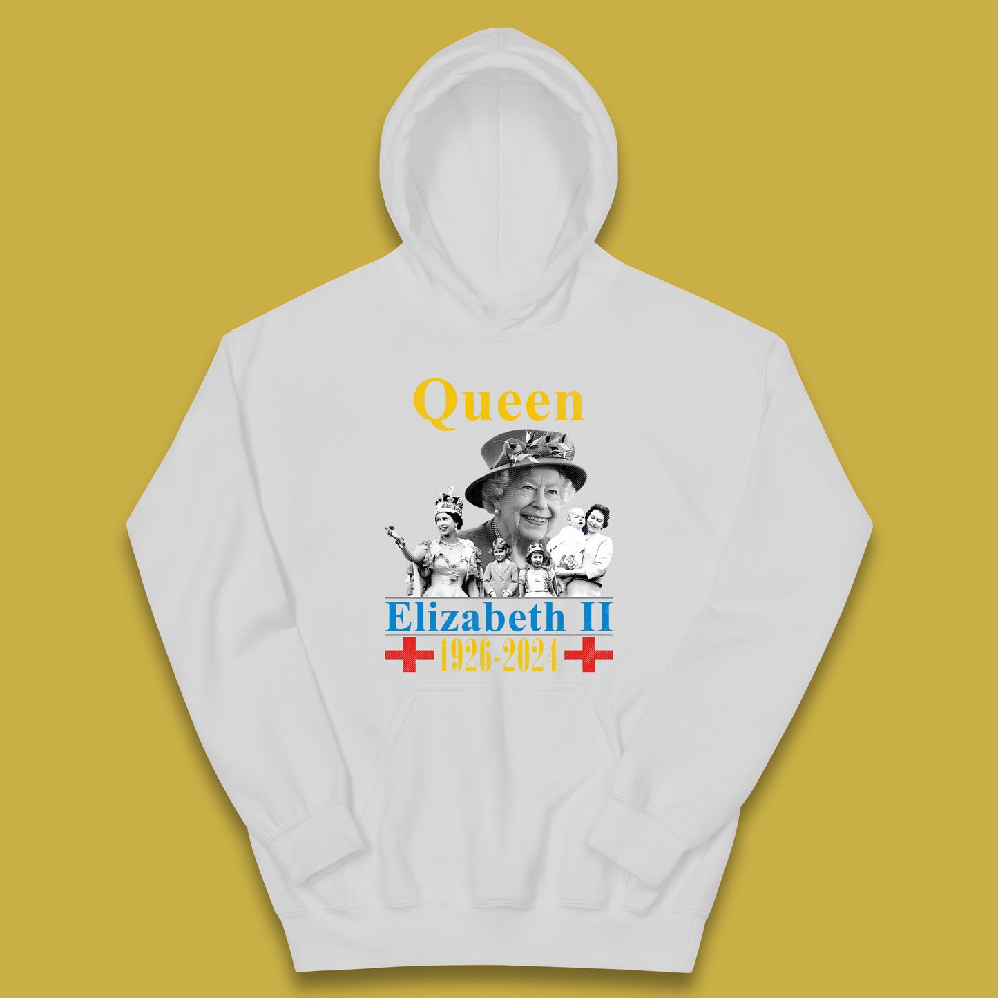 Queen Elizabeth II Kids Hoodie