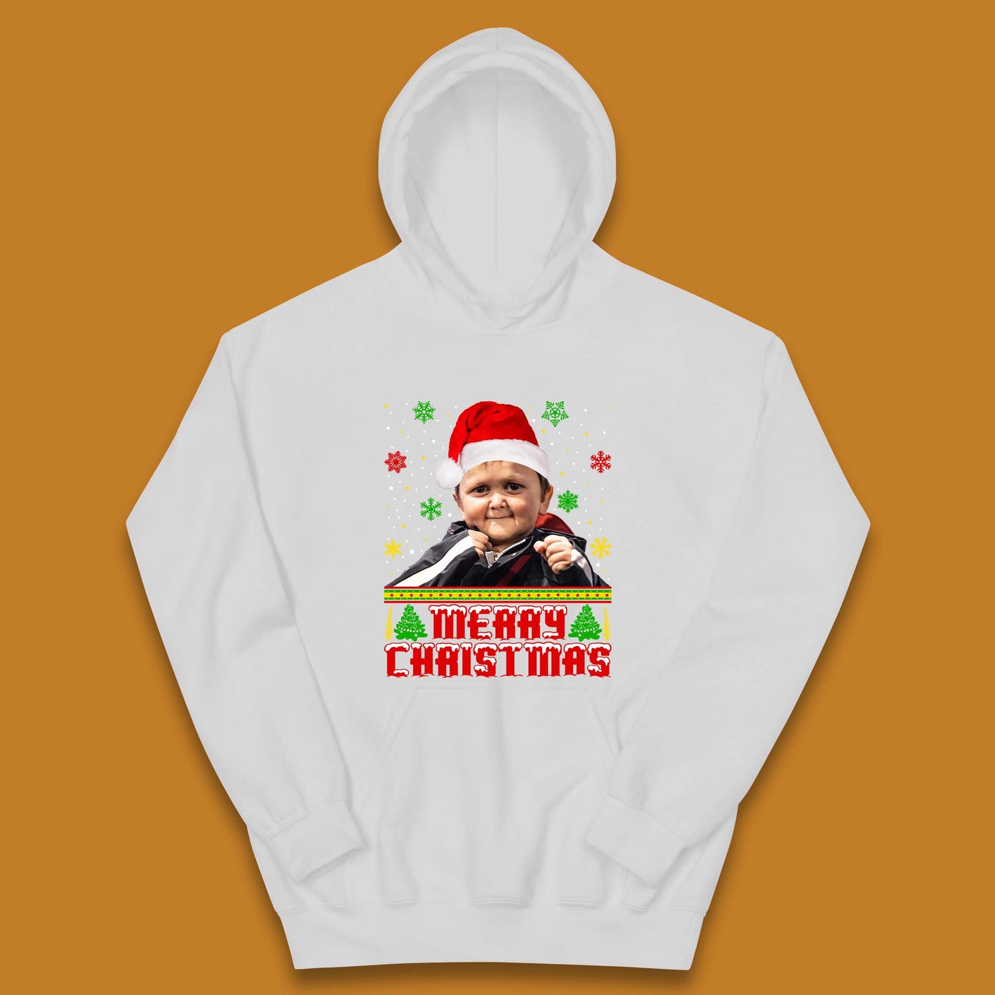 Hasbulla Mini Khabib Christmas Kids Hoodie