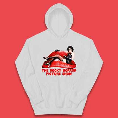 The Rocky Horror Show Halloween Horror Movie Red Lips Kids Hoodie