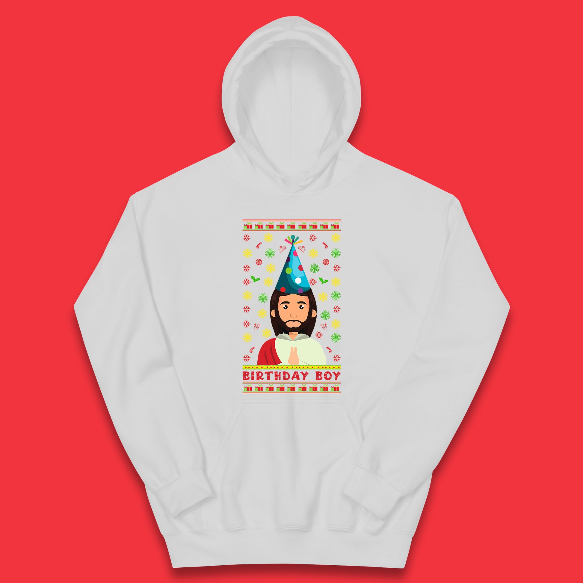 jesus birthday boy christmas hoodie