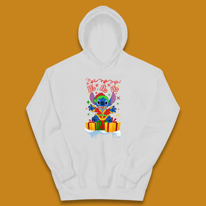 Elf Stitch Christmas Kids Hoodie