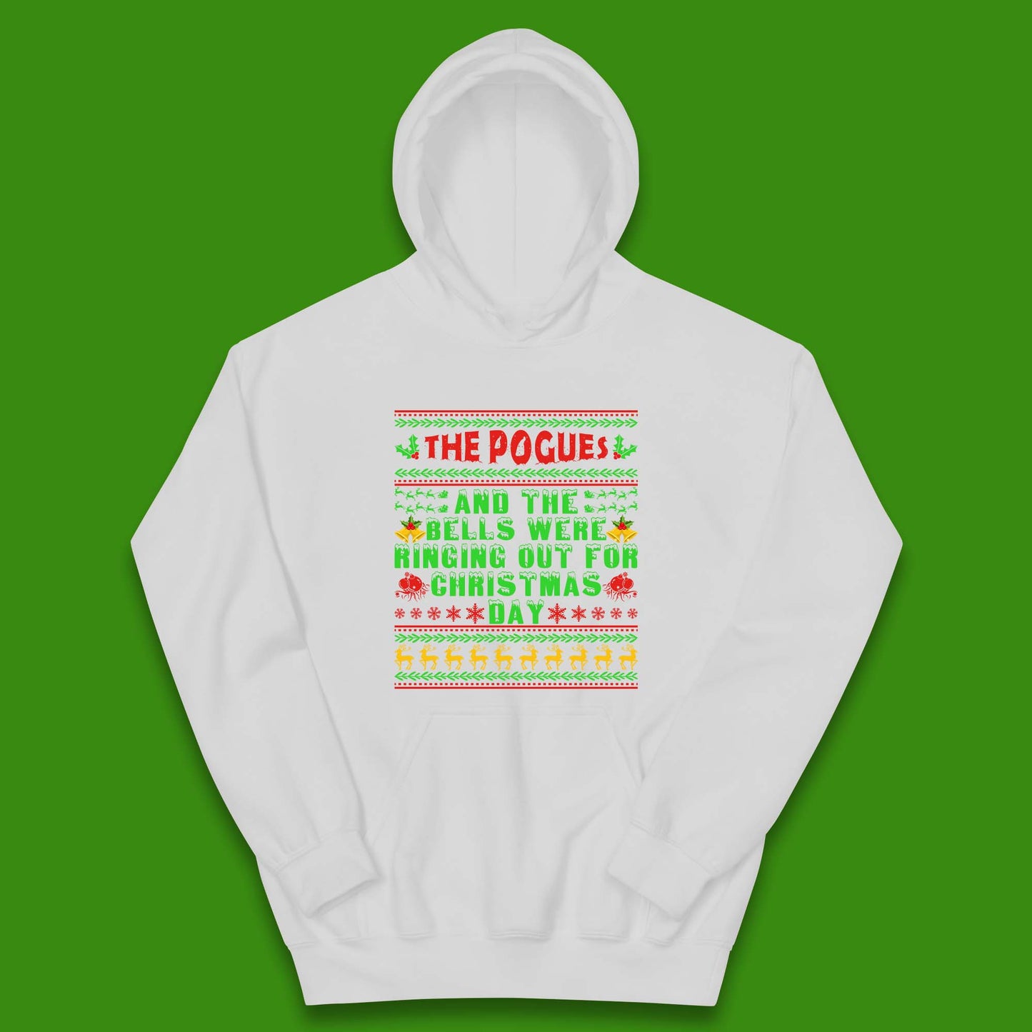 The Pogues Christmas Day Kids Hoodie