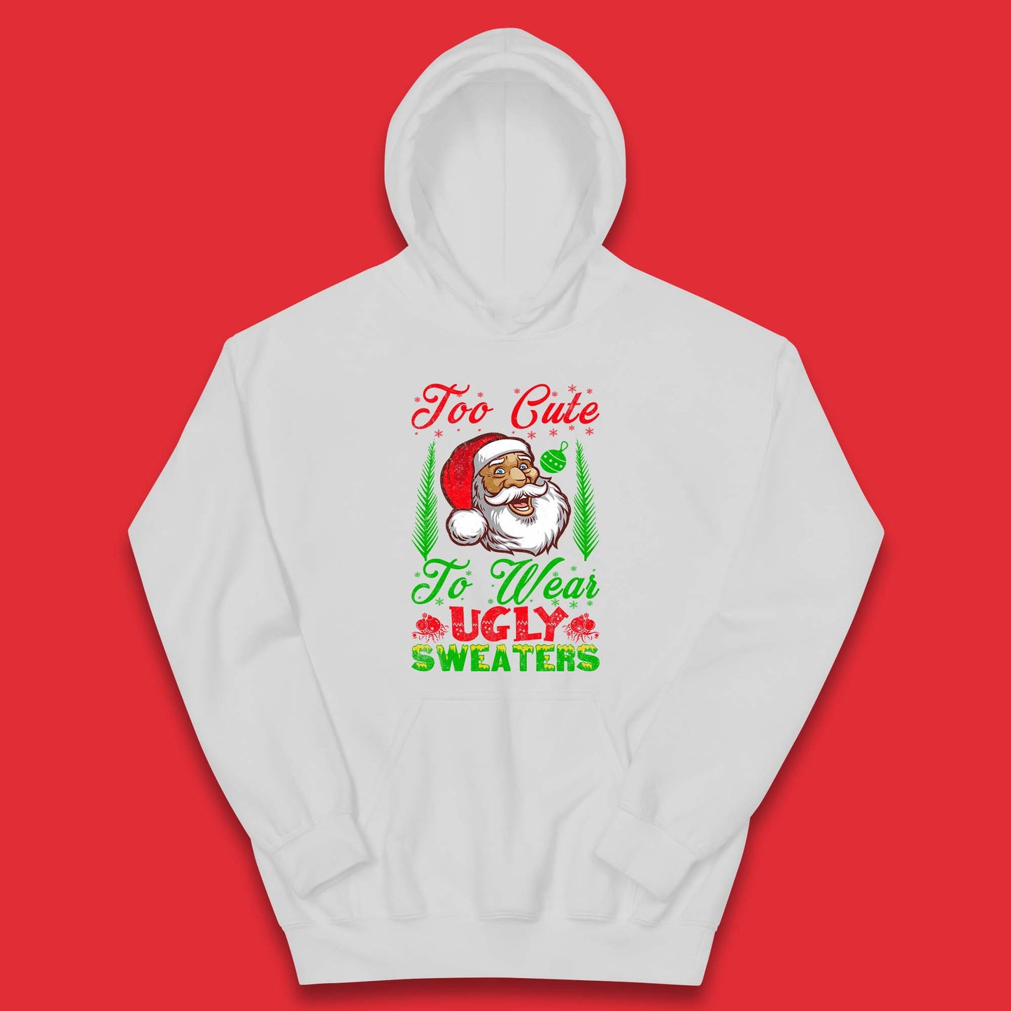 Ugly Sweaters Christmas Kids Hoodie