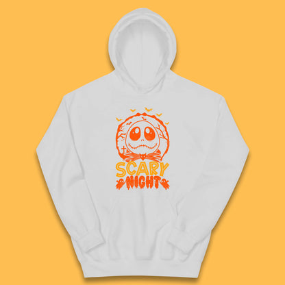 Halloween Scary Night Jack Skellington Nightmare Before Christmas Horror Scary Kids Hoodie