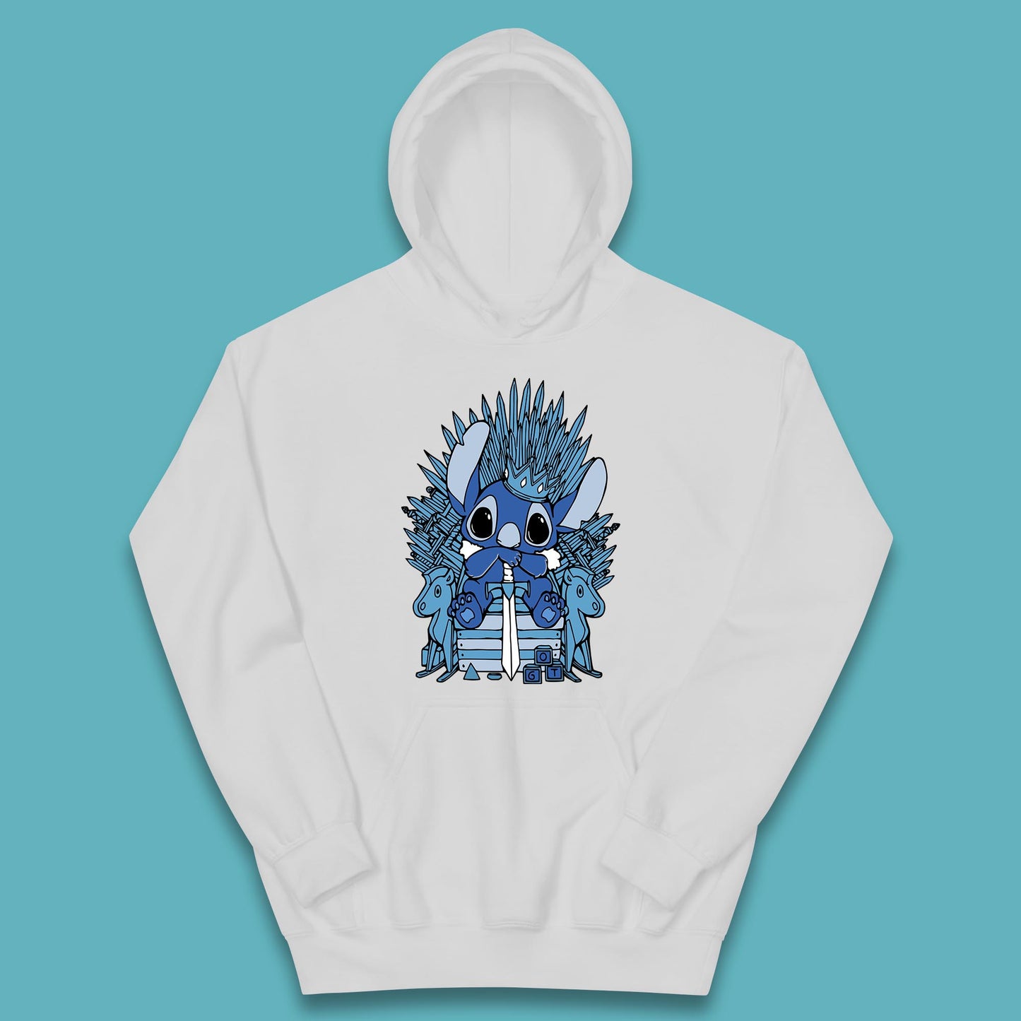 Disney Stitch Game Of Thrones Movie Parody The Throne Lilo And Stitch Kids Hoodie