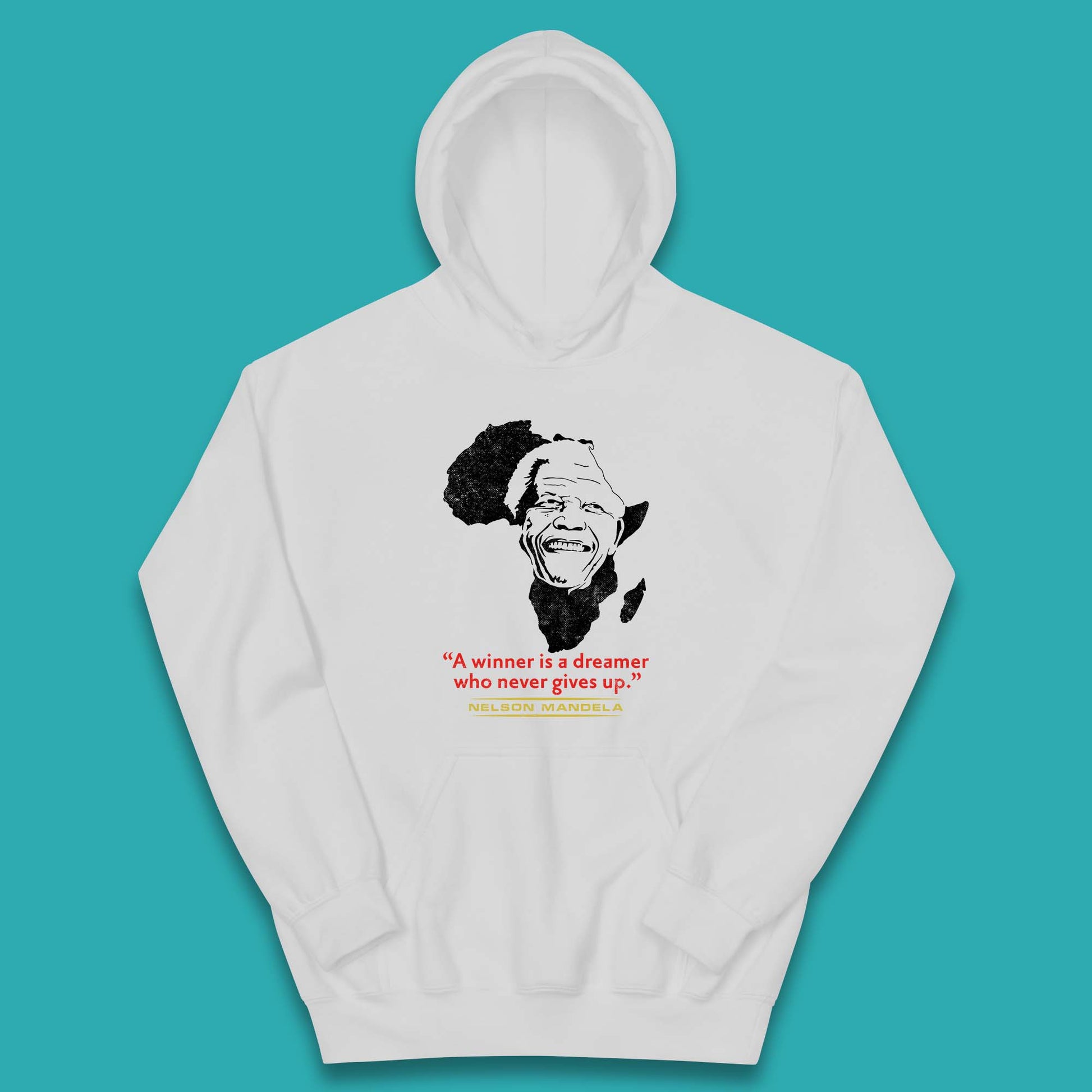 A Winner Is A Dreamer Who Never Give Up Kids Hoodie