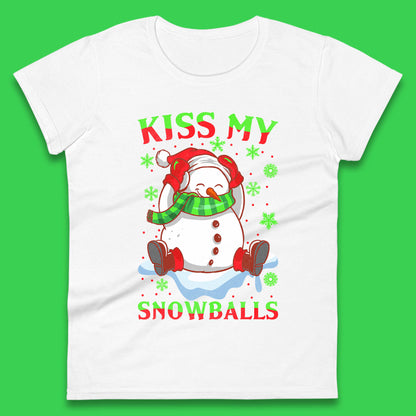 snowman womens t shirt