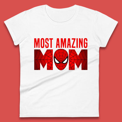 Most Amazing Spider Mom Womens T-Shirt