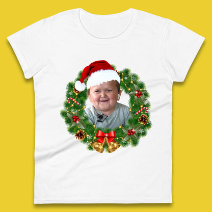 Santa Hasbulla Christmas Womens T-Shirt