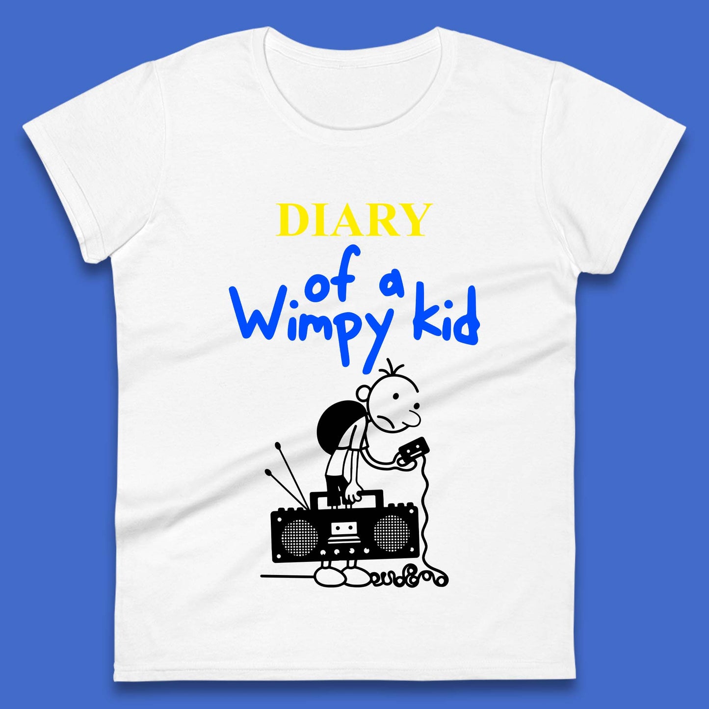 Diary of a Wimpy Kid Ladies T Shirt Next Day Delivery