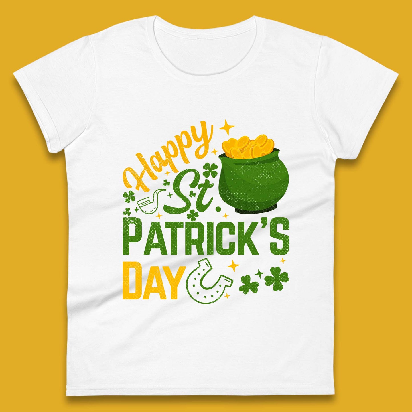 Happy St Patrick's Day Womens T-Shirt