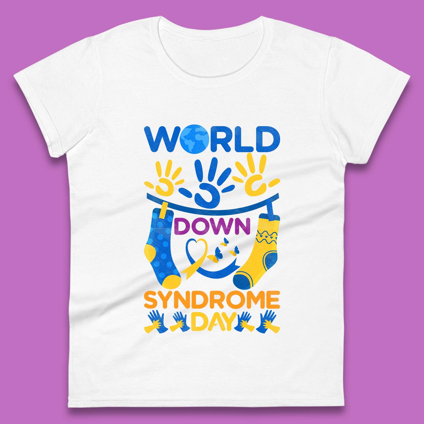 World Down Syndrome Day Womens T-Shirt