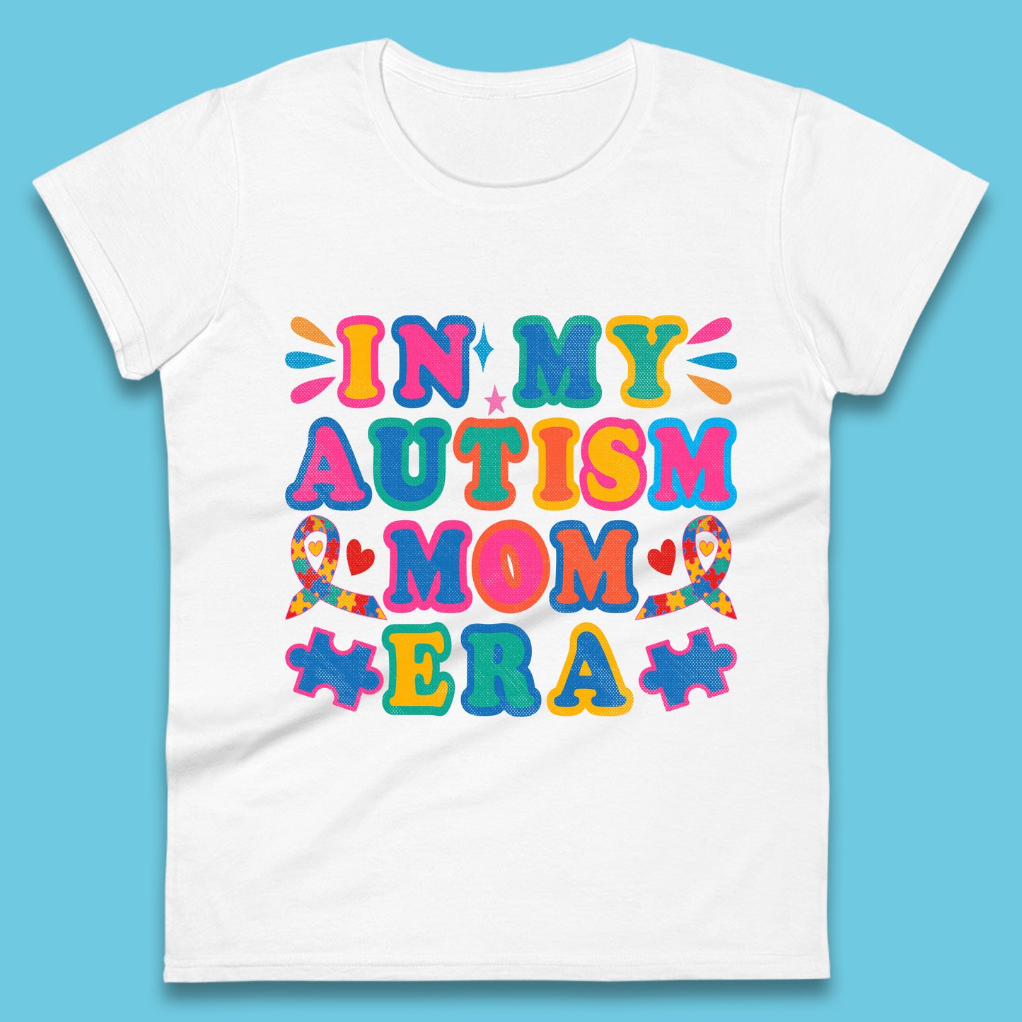 Autism Mama Womens T-Shirt