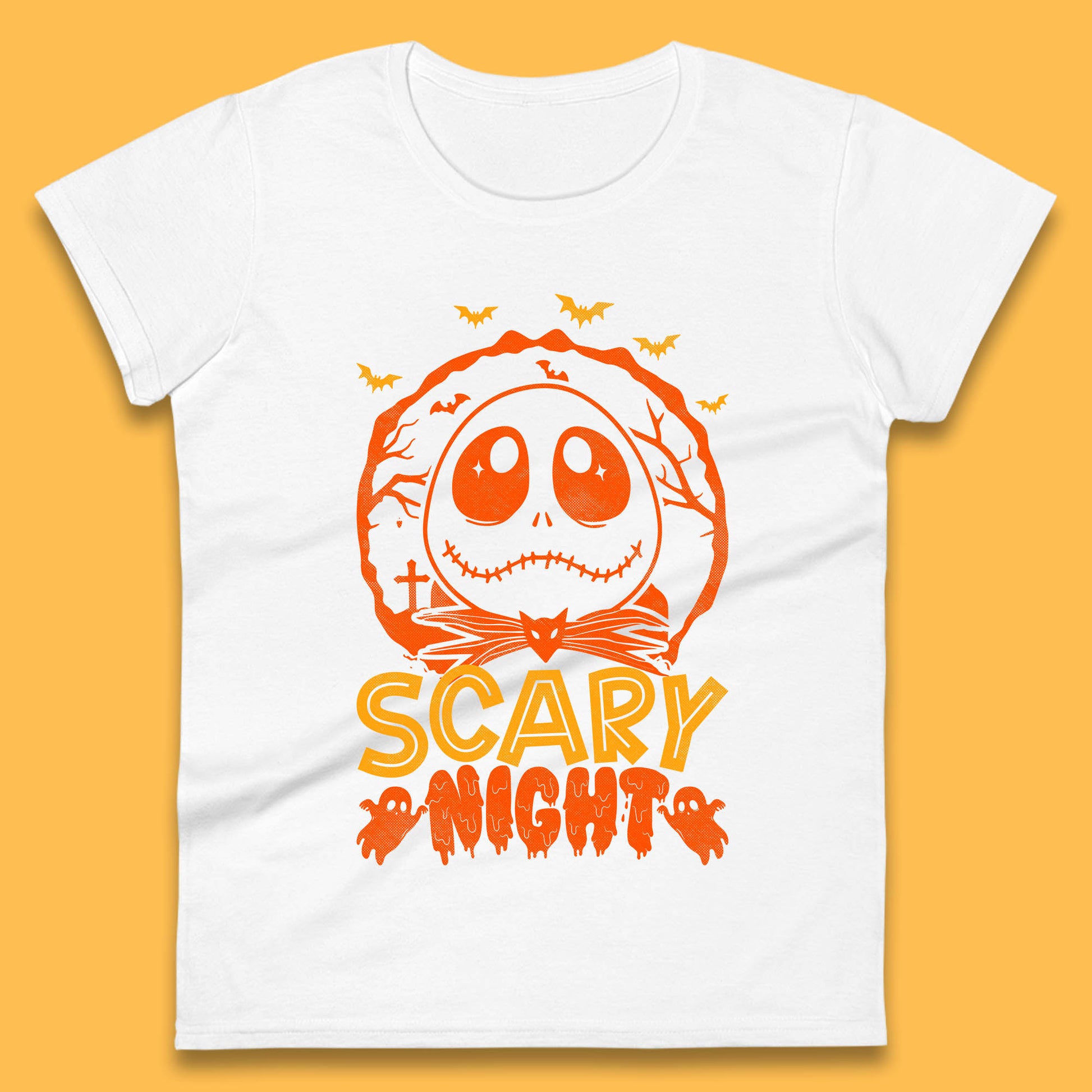 jack skellington womens t shirt