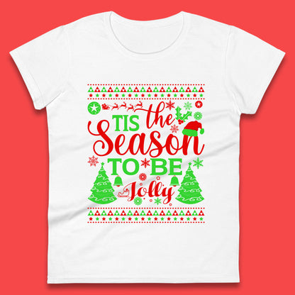 tis the season to be jolly womens t shirt