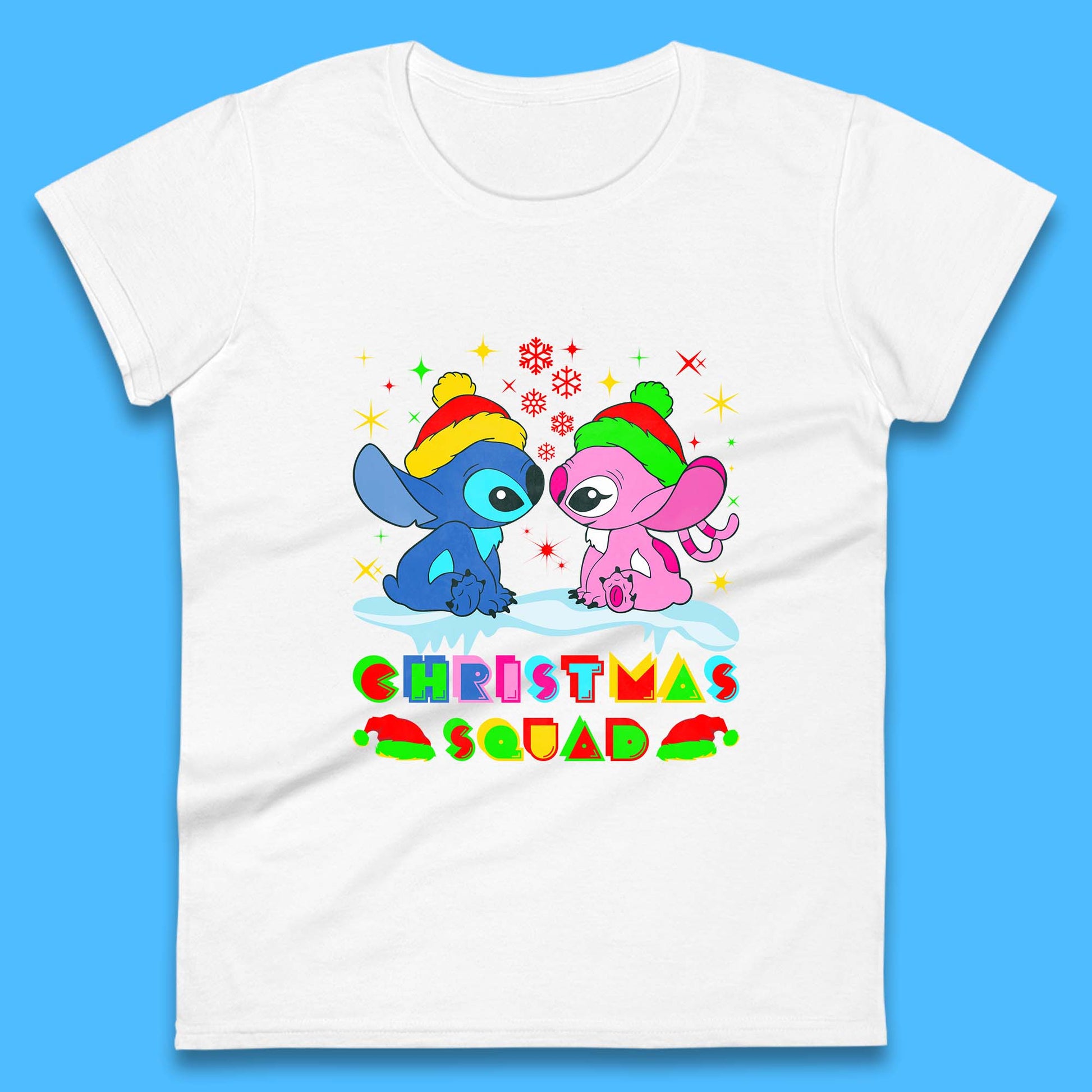 stitch and angel t-shirt