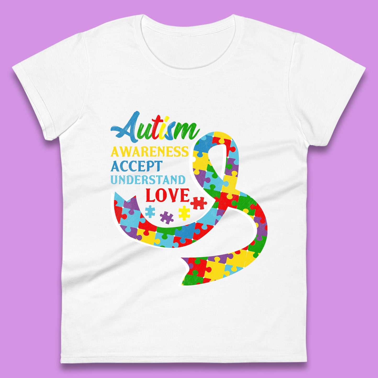 Autism Awareness Womens T-Shirt