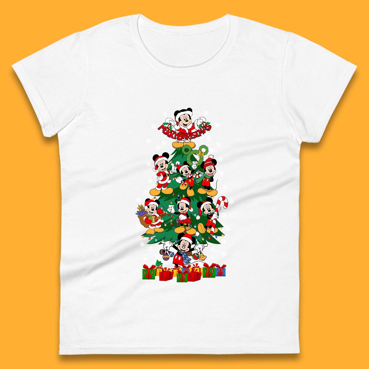 mickey christmas t shirt