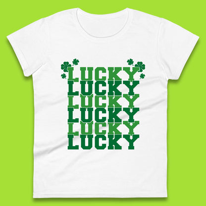 Lucky St Patrick's Day Womens T-Shirt