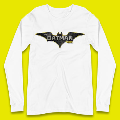 The Lego Batman Movie Computer Animated Superhero Comedy Film DC Comics Lego Batman Long Sleeve T Shirt