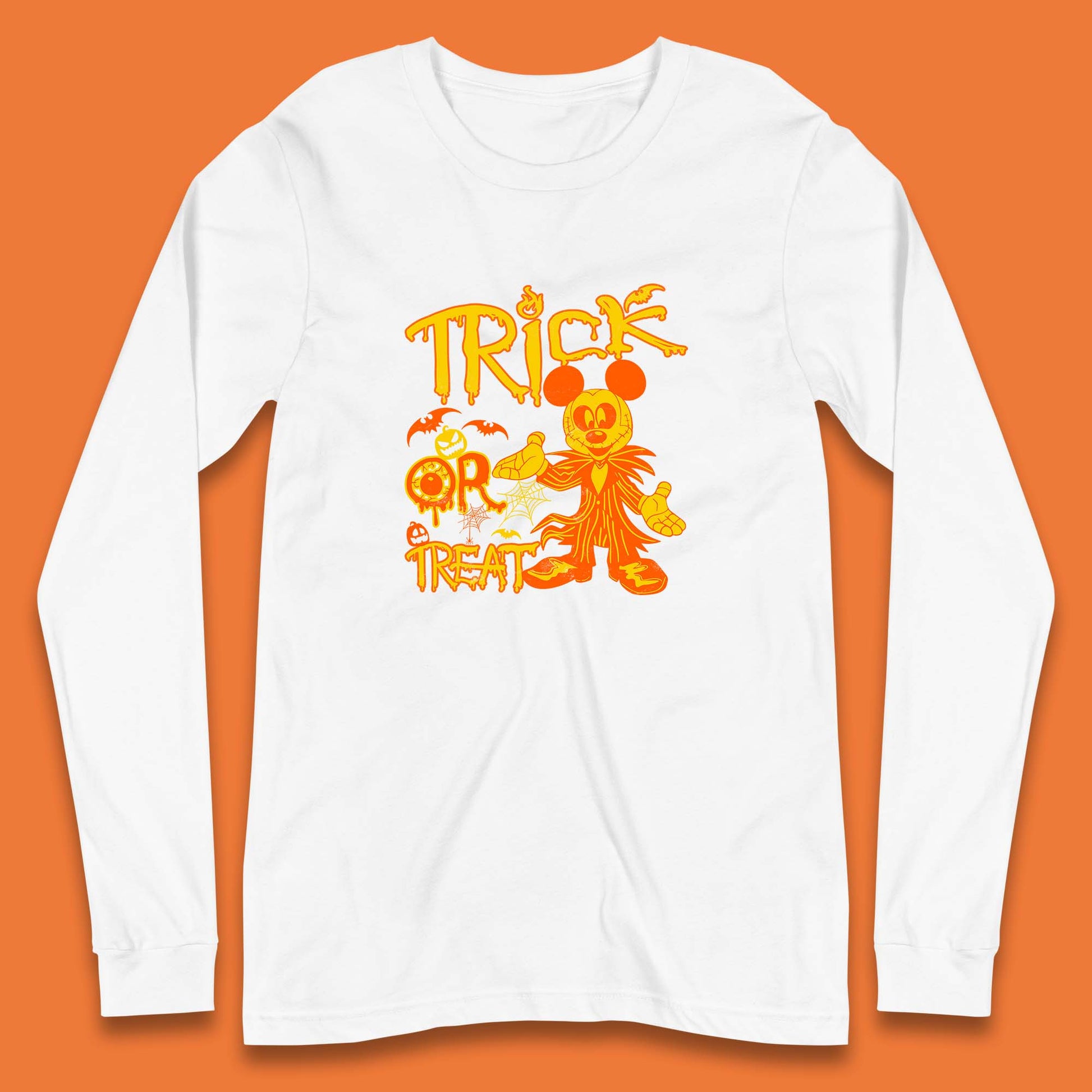 trick or treat long sleeve t shirt