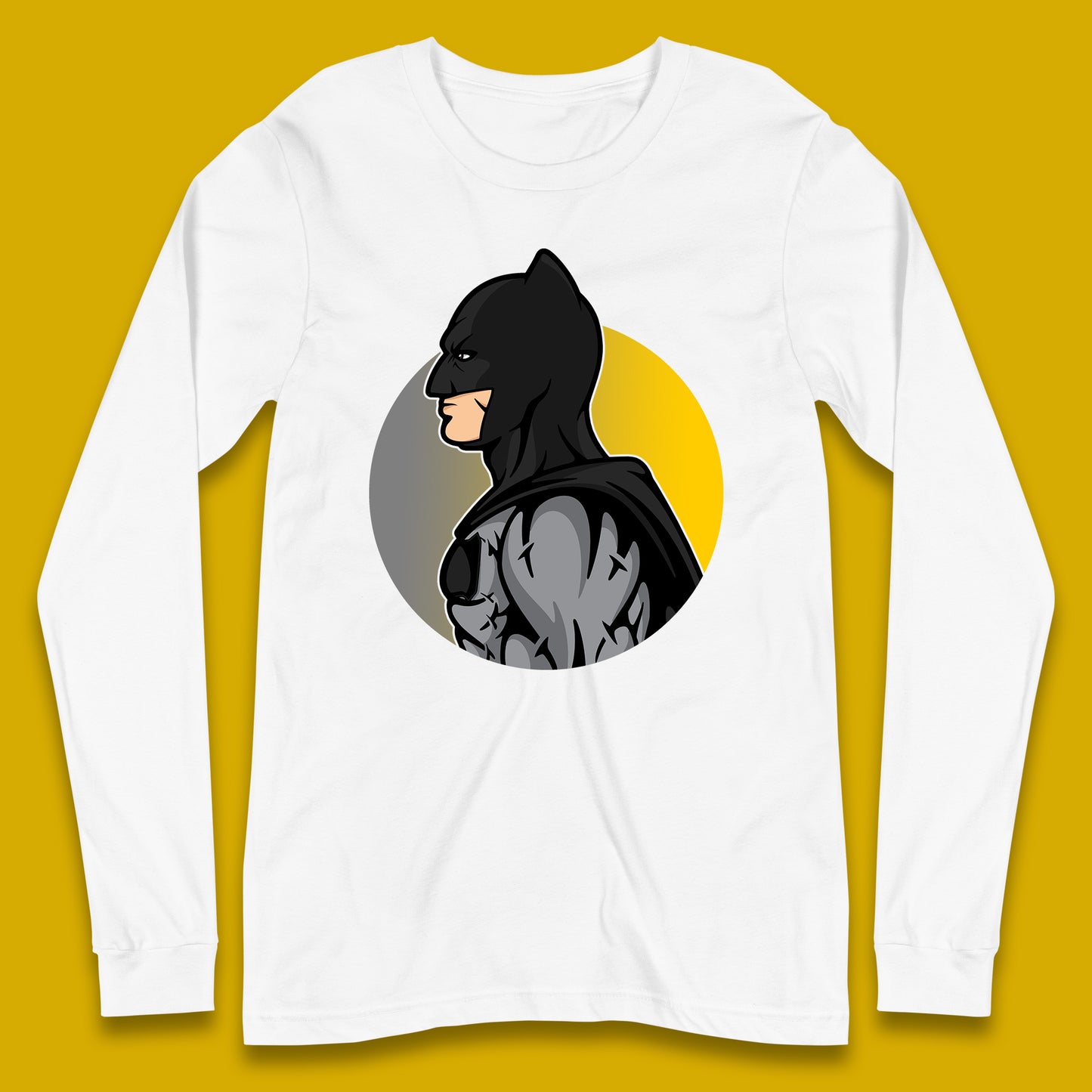 Batman Superhero Fictional Character DC Comics Batman Comic Book Character Long Sleeve T Shirt