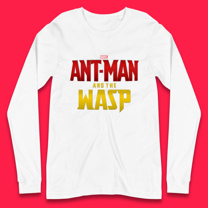 Marvel Ant Man and The Wasp American Comic Superhero Marvel Avengers Movie Long Sleeve T Shirt