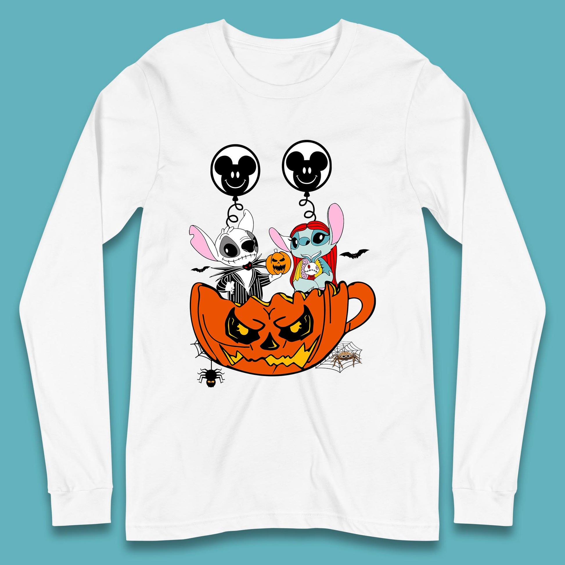 jack and sally long sleeve t shirt