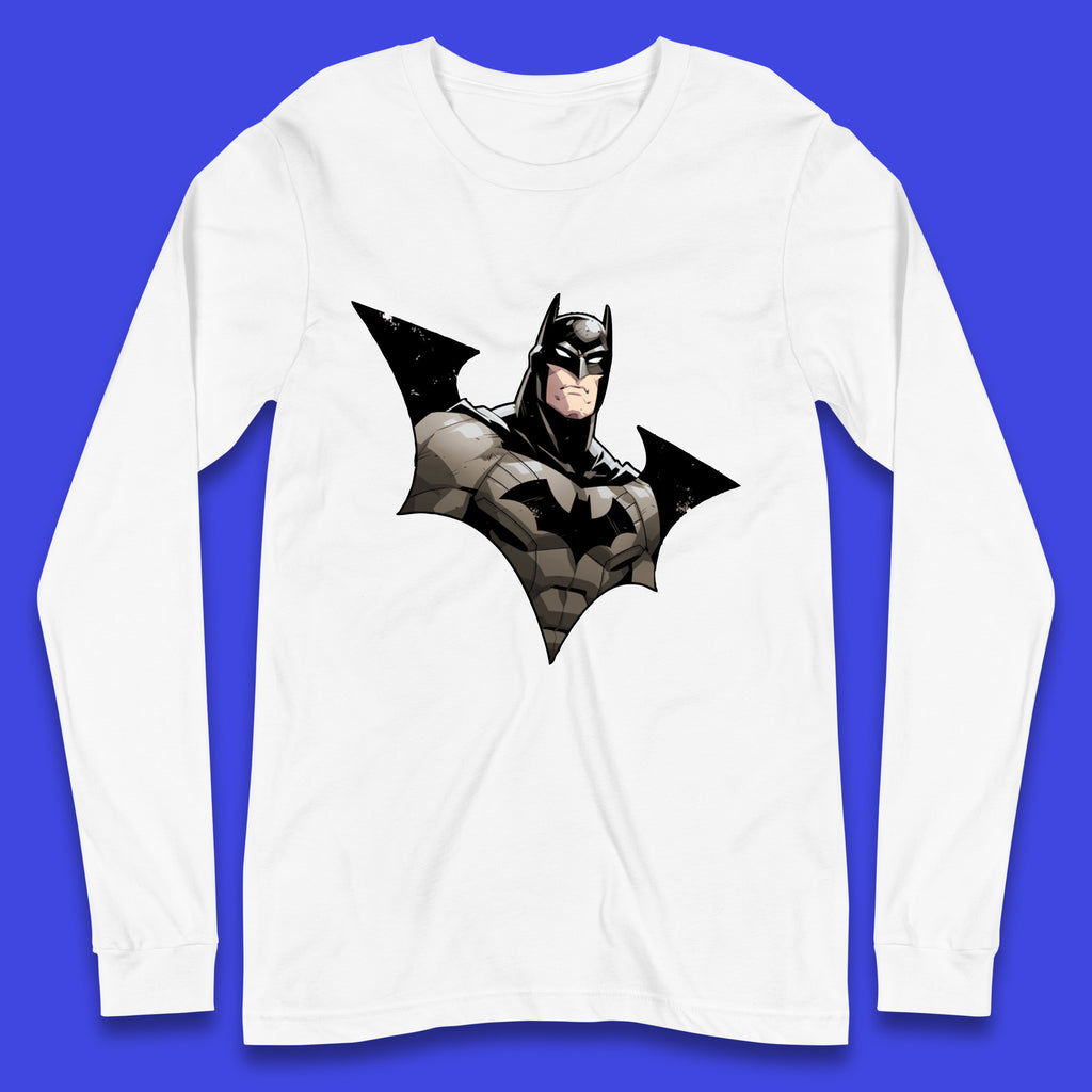 Batman Superhero DC Comics Batman Comic Book Fictional Character Long Sleeve T Shirt