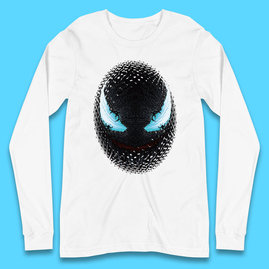 Marvel Venom Amoled Angry Venom Logo Marvel Avengers Superheros Movie Character Long Sleeve T Shirt