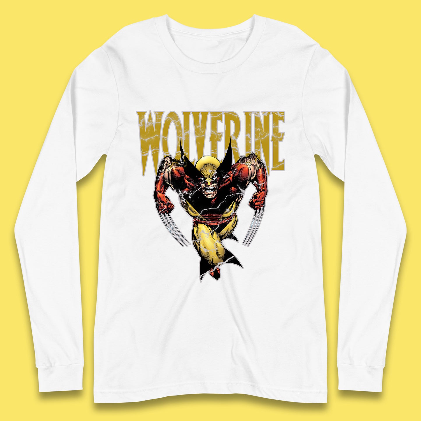 Wolverine Comic book character Marvel Comics Vintage Marvel Wolverine Long Sleeve T Shirt