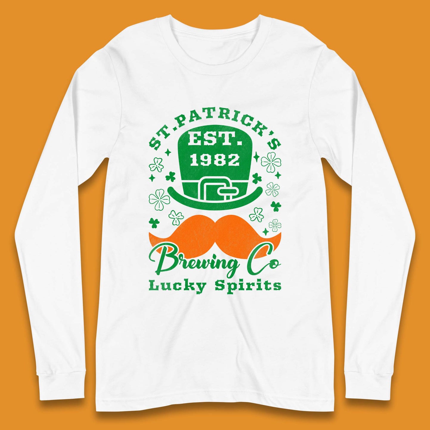 St. Patrick's EST 1982 Brewing Co Long Sleeve T-Shirt