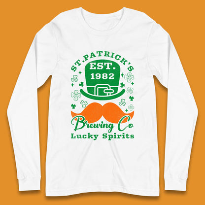 St. Patrick's EST 1982 Brewing Co Long Sleeve T-Shirt