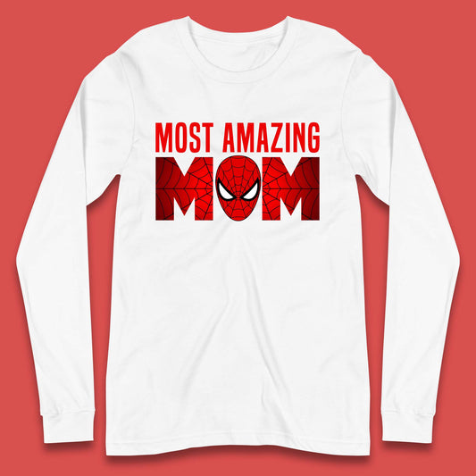 Most Amazing Spider Mom Long Sleeve T-Shirt