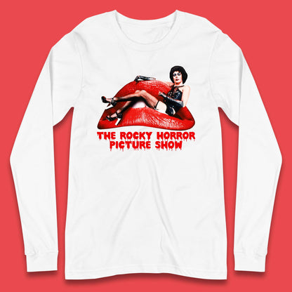 The Rocky Horror Show Halloween Horror Movie Red Lips Long Sleeve T Shirt