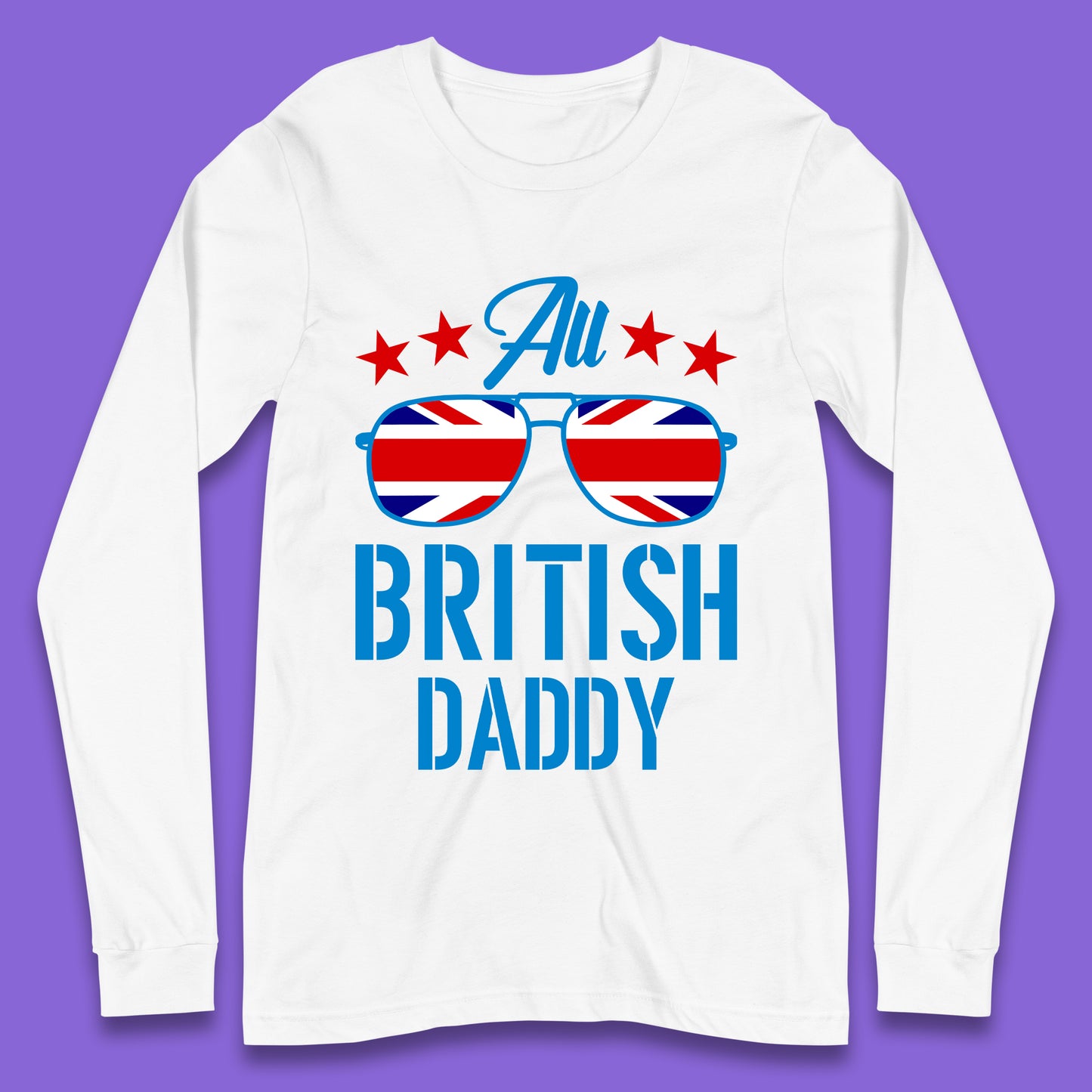 British Daddy Long Sleeve T-Shirt