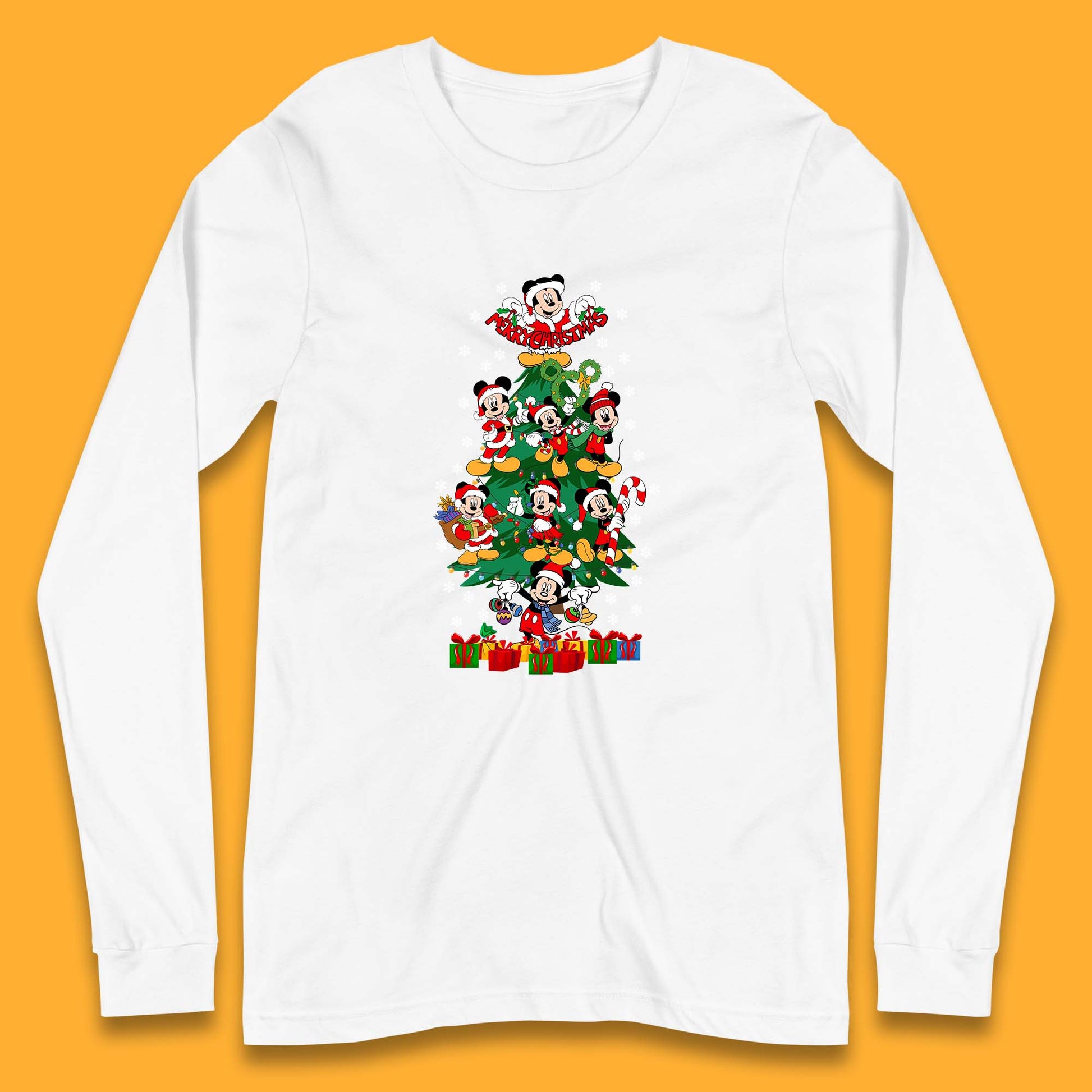 mickey mouse christmas tee