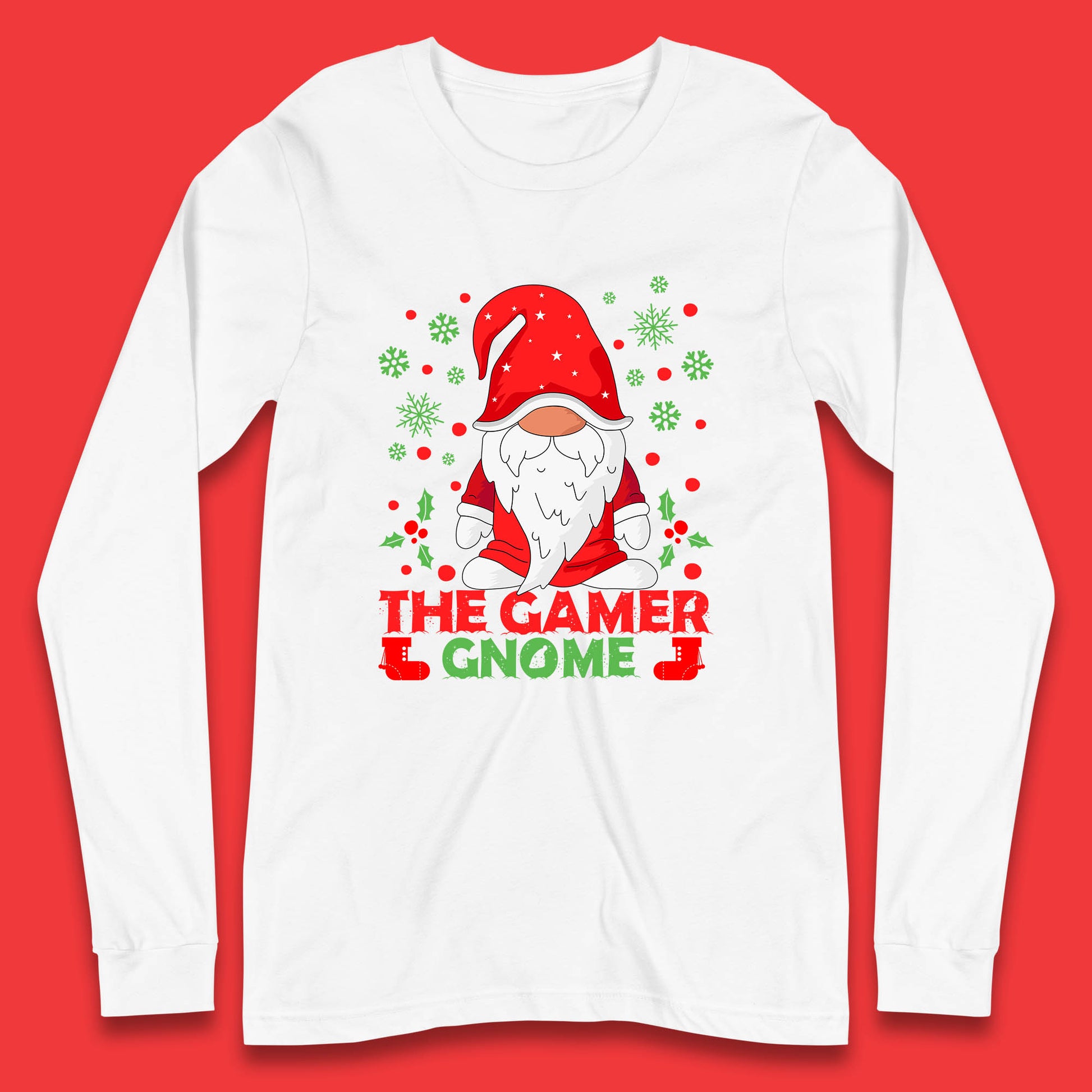 gnome christmas t shirt